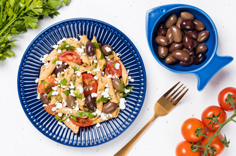Salată grecească de paste